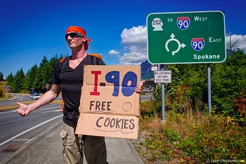 Hitchhiking Across America