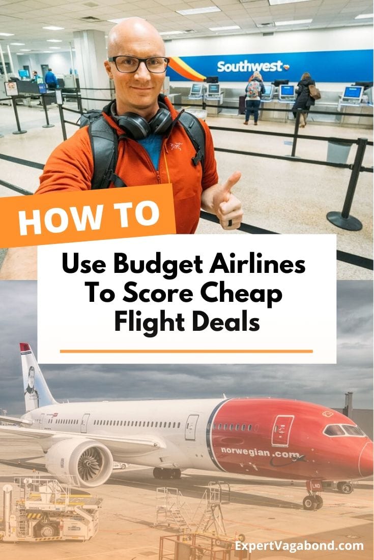 Everyone wants to save money when they travel, and flying can be expensive. Here's how I use budget airlines & low-cost carriers to score cheap flights around the world! #Cheap #Budget #Travel