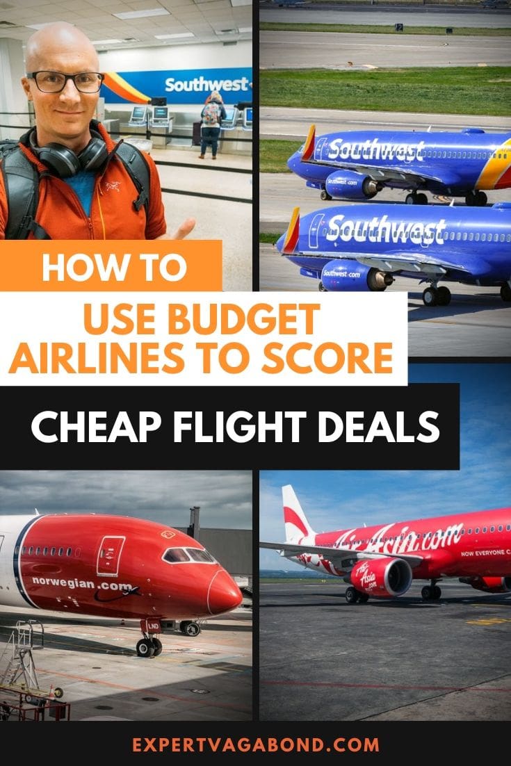 Everyone wants to save money when they travel, and flying can be expensive. Here's how I use budget airlines & low-cost carriers to score cheap flights around the world! #Cheap #Budget #Travel