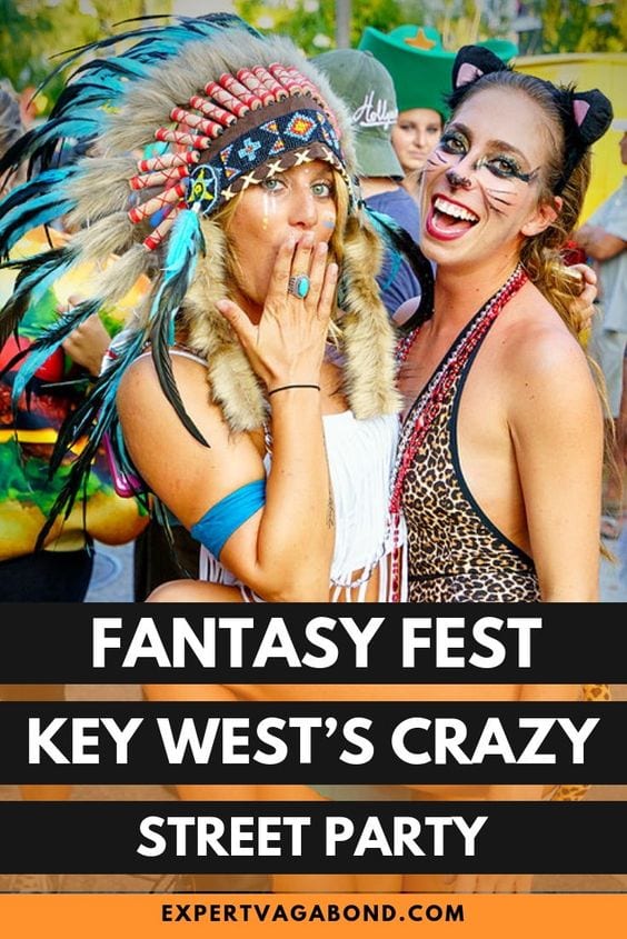 Fantasy Fest: Key West’s Crazy Street Festival. More at ExpertVagabond.com 