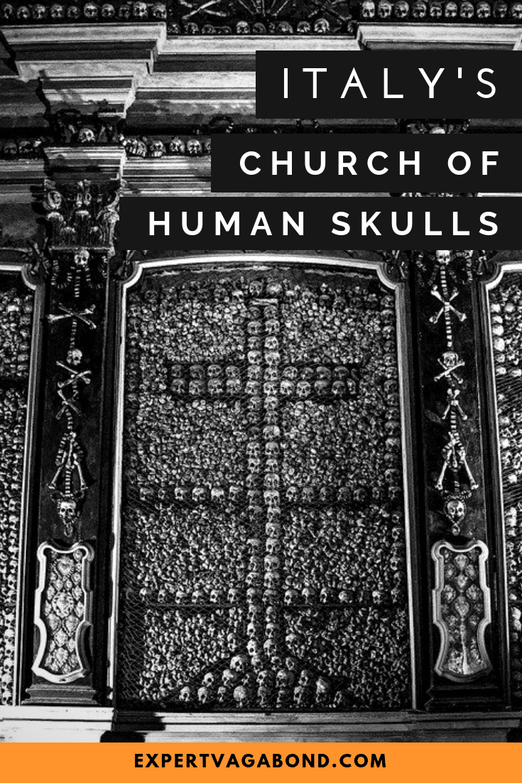 Milan’s Bizarre Church Of Human Skulls! More at expertvagabond.com