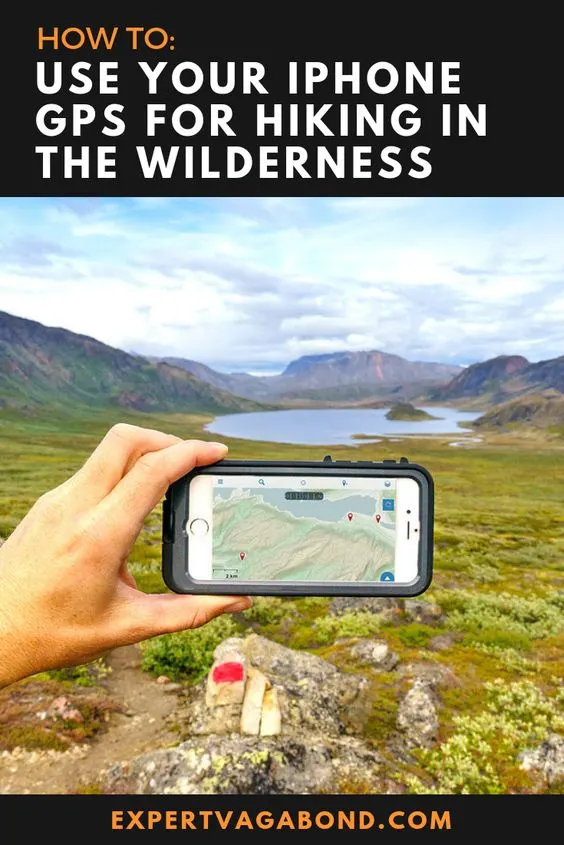 How To Use Your IPhone GPS For Hiking In The Wilderness. More at expertvagabond.com 