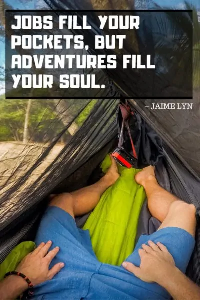 Adventure travel quote image