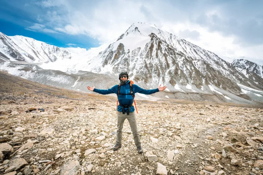 Hiking a Mountain Pass