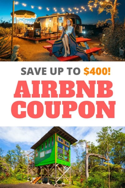 Airbnb coupon code discount! Learn how to save up to $400 off your next vacation apartment rental.