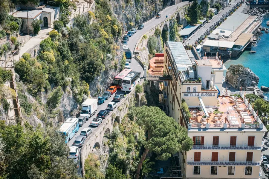 Driving the Amalfi Coast