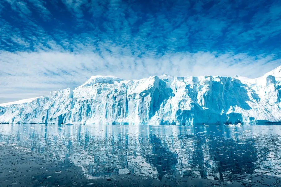 Glacier Picture in Antarctica