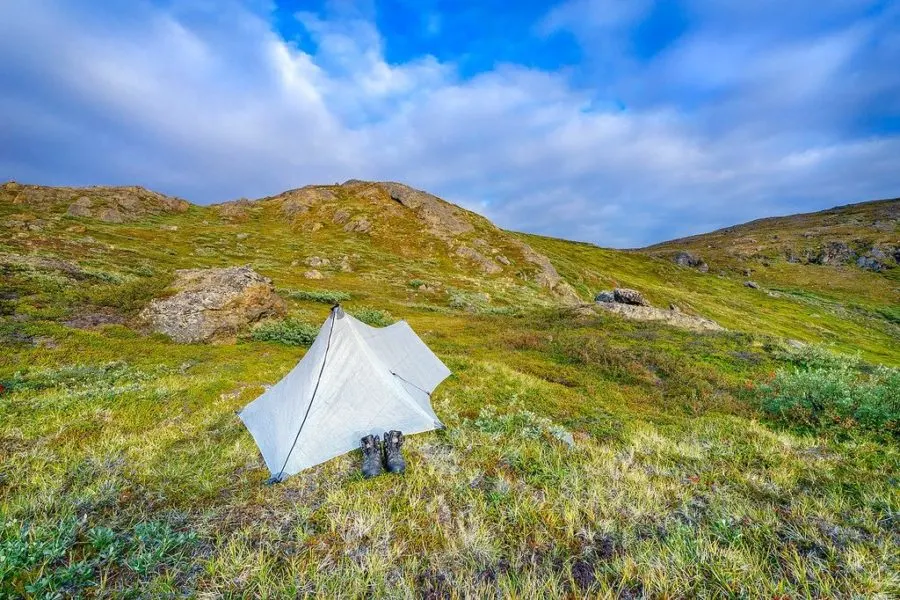 Camping in the Arctic