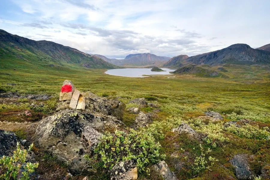 Arctic Circle Trail Cairn