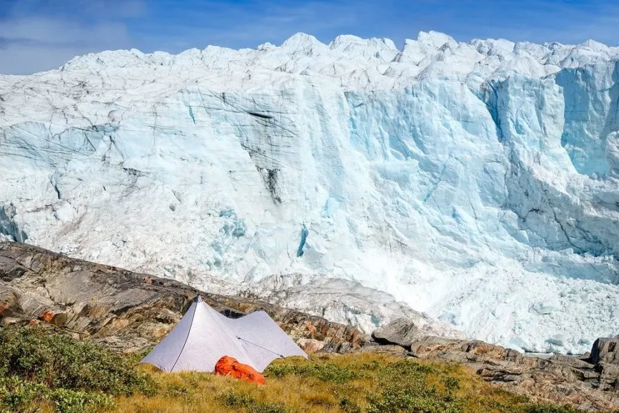 Camping in Greenland