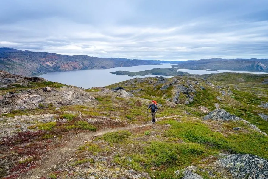 Hiking in Greenland