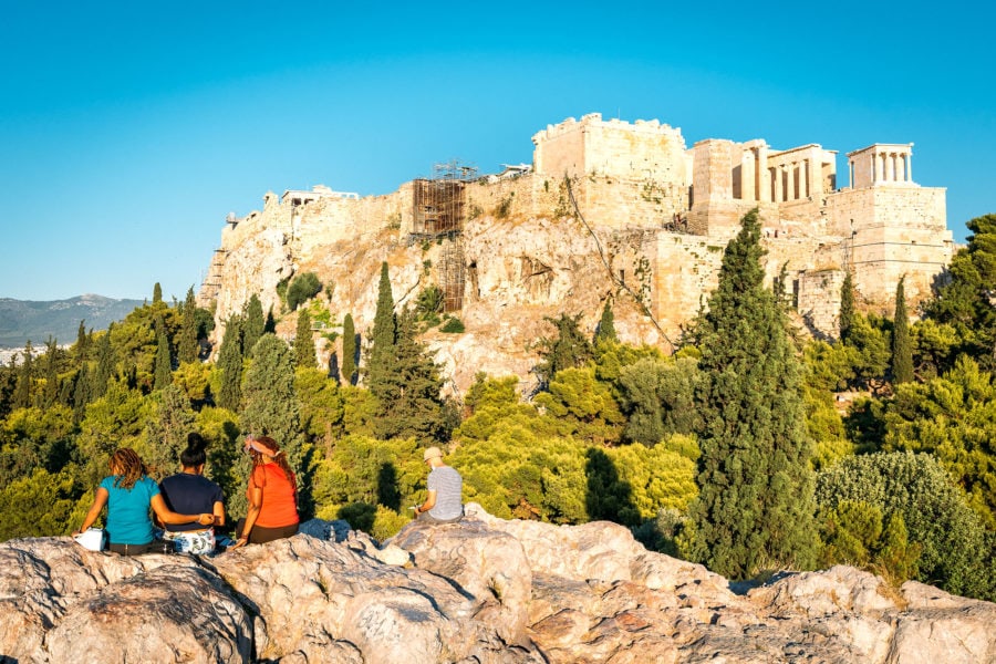 Areopagus Hill Sunset