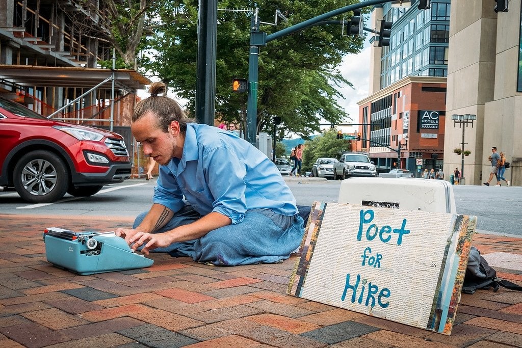 Asheville Street Performers Writer for hire