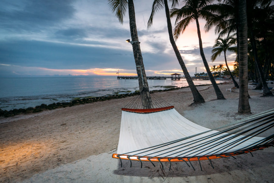 Beach Hammock Sunset