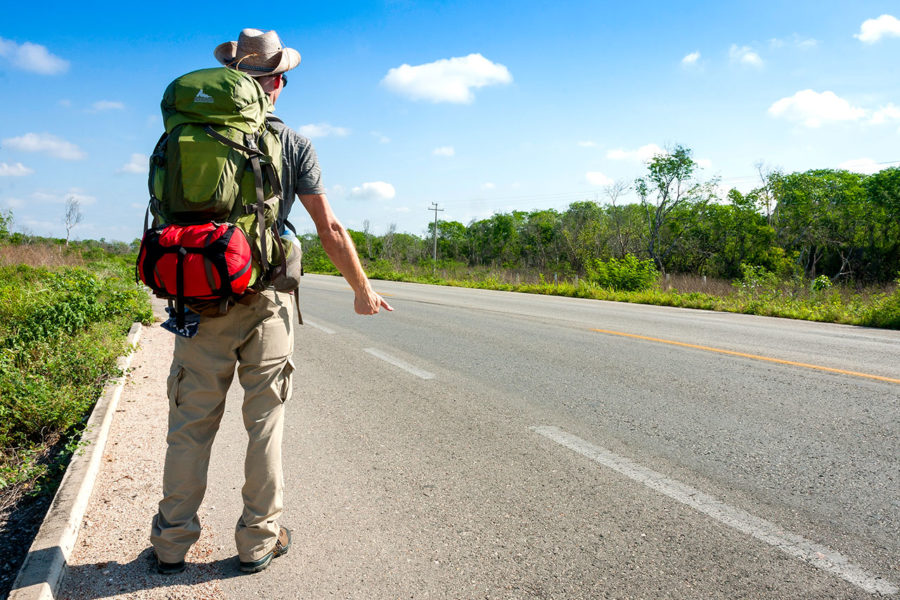 Travelling discount back pack