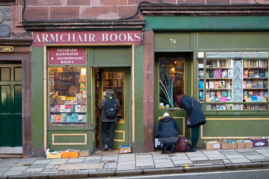 Armchair Books in Edinburgh