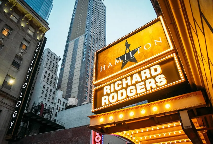 Hamilton Broadway Sign