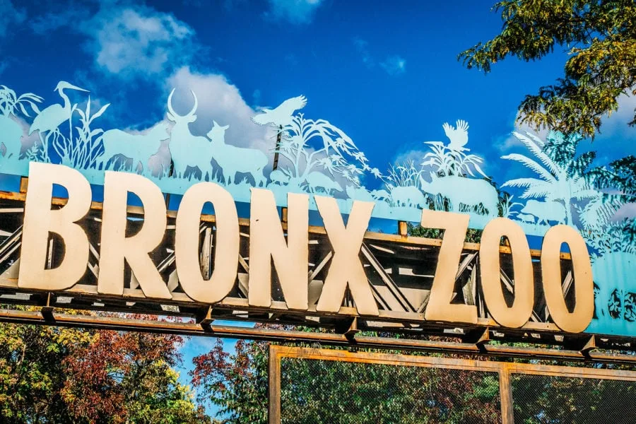 Bronx Zoo Sign