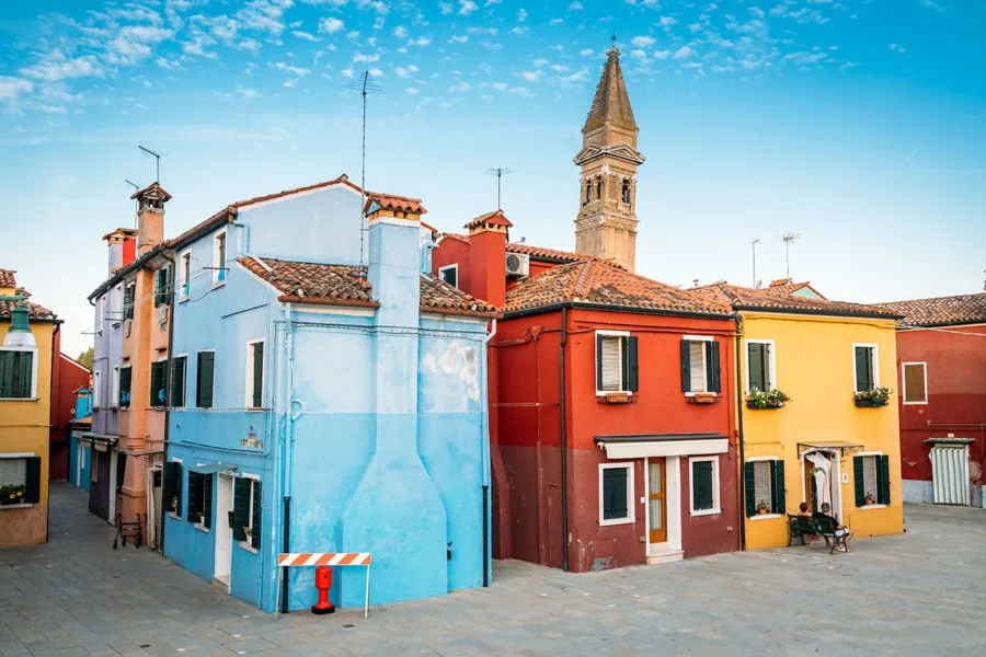 Colorful Burano Houses