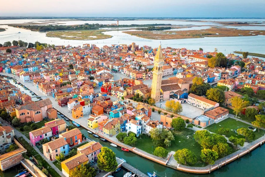 Burano Aerial Photo