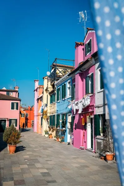 Painted Houses on Burano Island