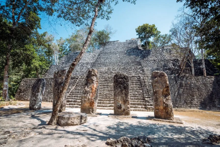 Calakmul Pyramids