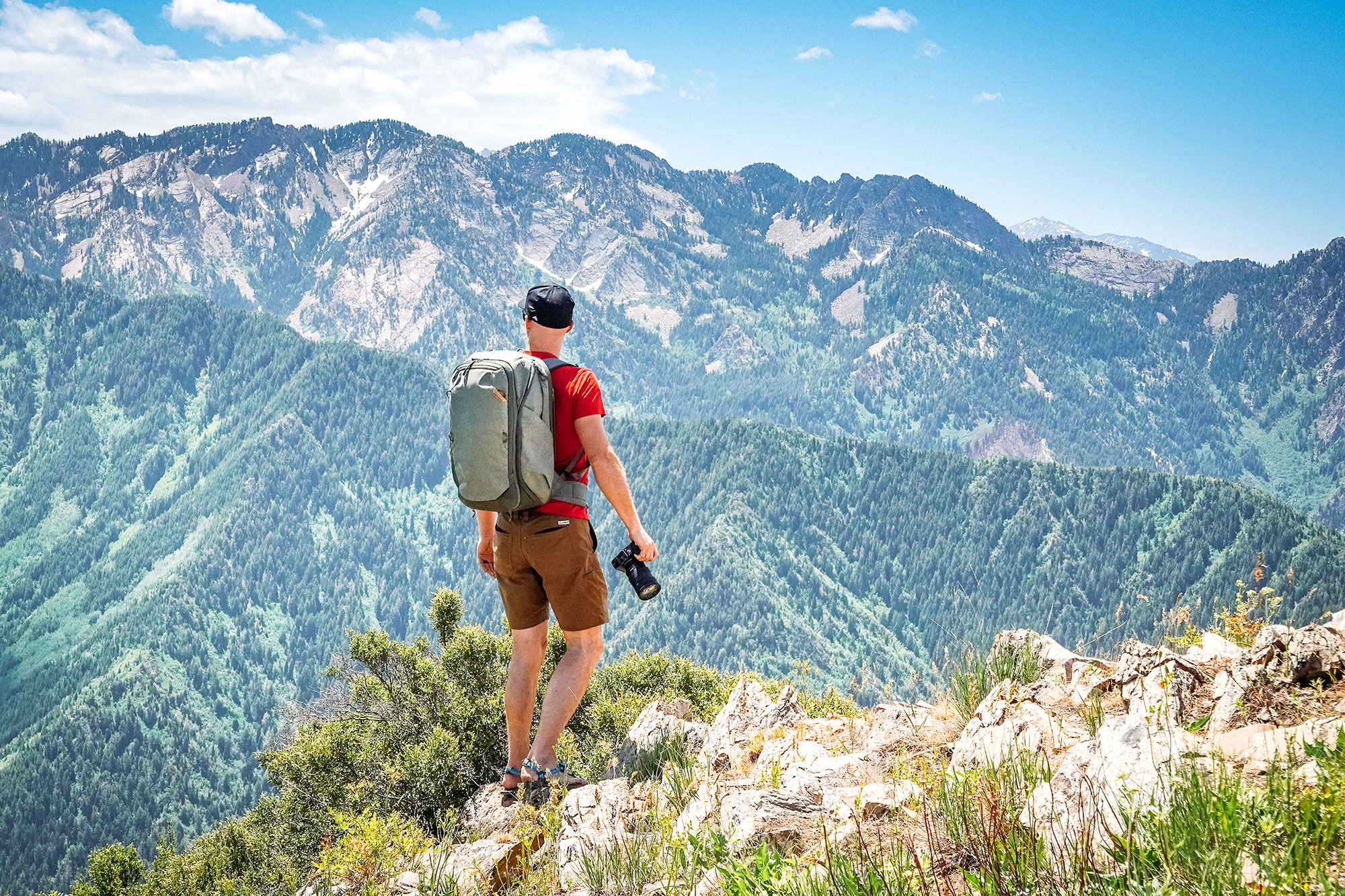 Adventure shop camera backpacks