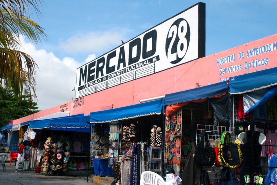 Market in Downtown Cancun