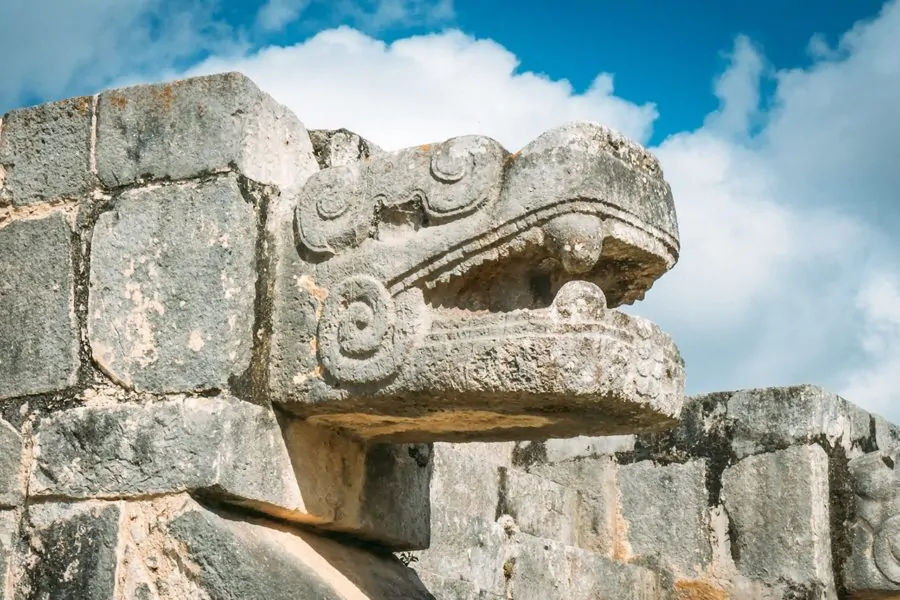 Chichen Itza Sculpture