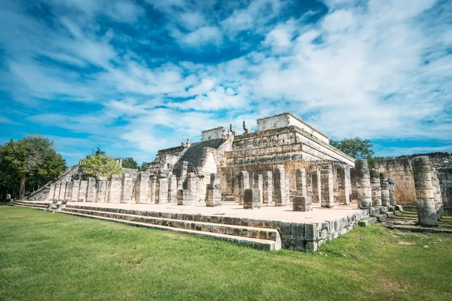 Warrior Temple at Chichen Itza