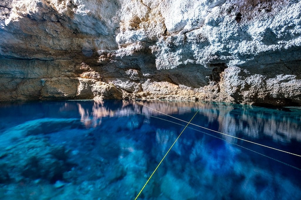 Tranquil Cenote Multun-Ha Coba Cenote Swimming