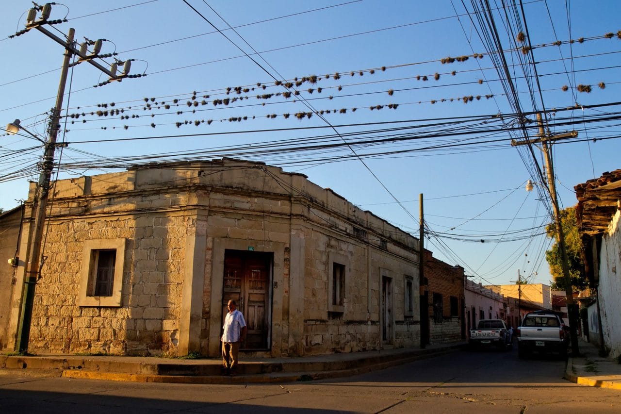 Comayagua Honduras Empty Streets