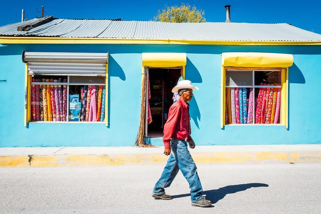 Cowboy in Creel Mexico