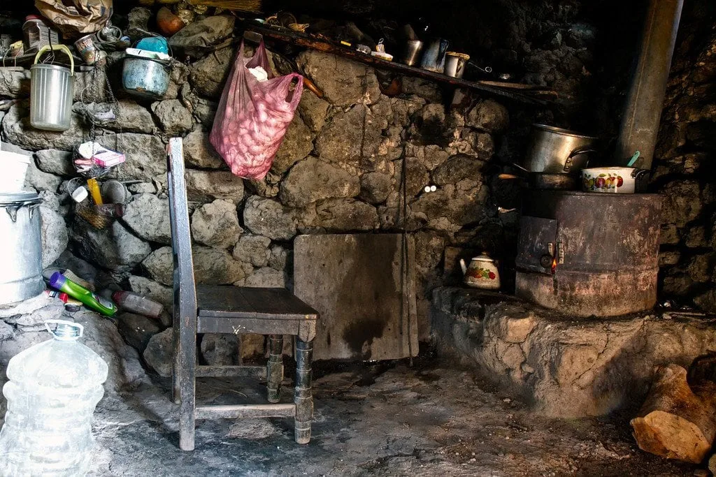 Tarahumara Cave Kitchen Creel Mexico