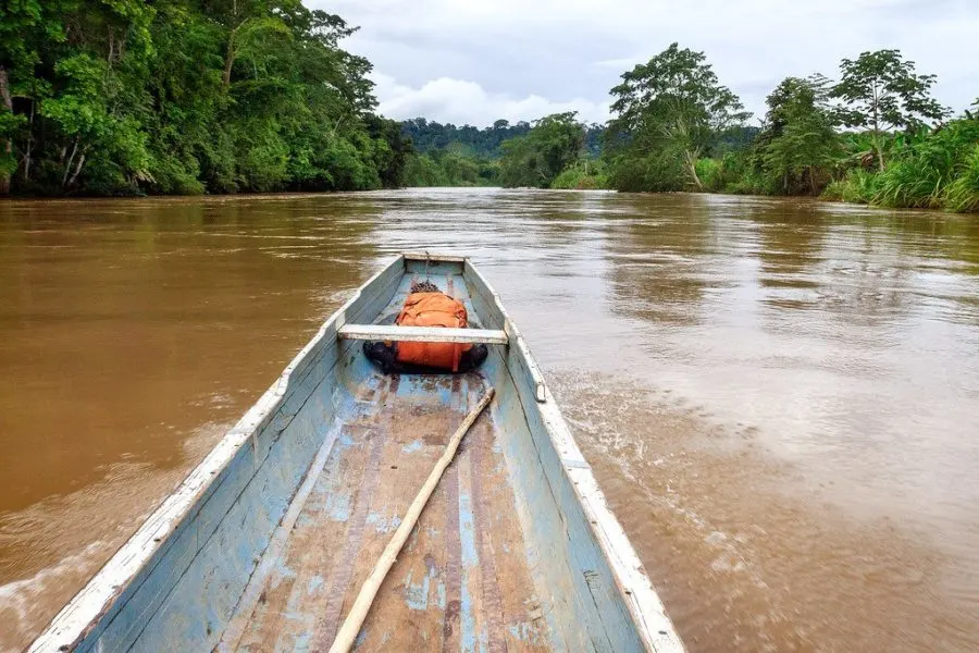 Canoe Darien Panama