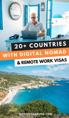 Illustration of Remote Work Visa For Digital Nomads