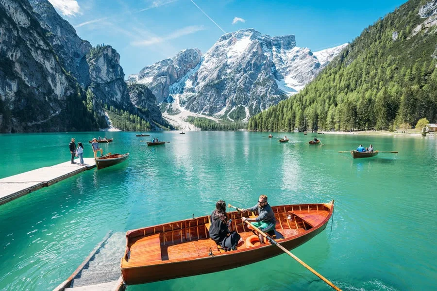 Boaters on the Lake