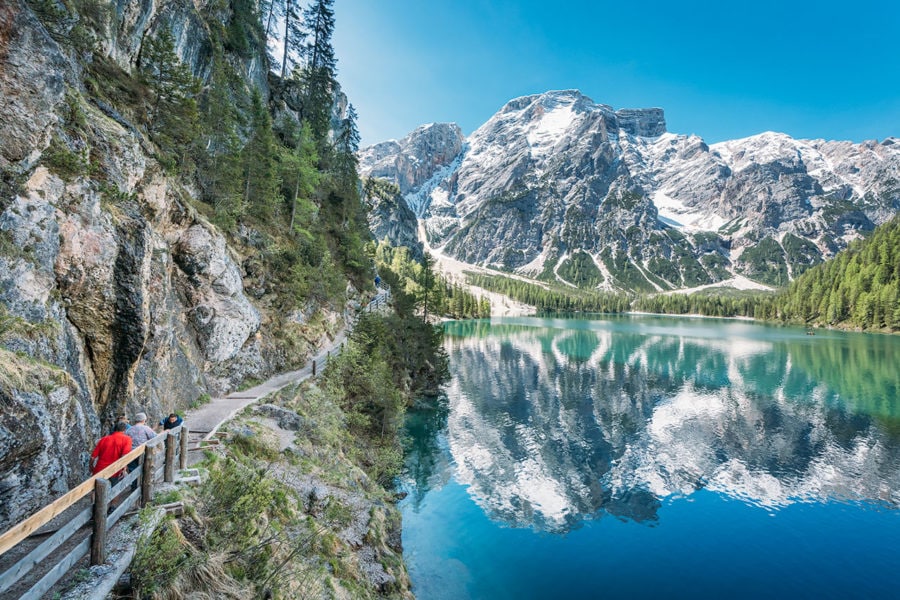 thumbnail image 2 of Lago Di Braies Elopement - For Adventurous Romantics 2 of 14
