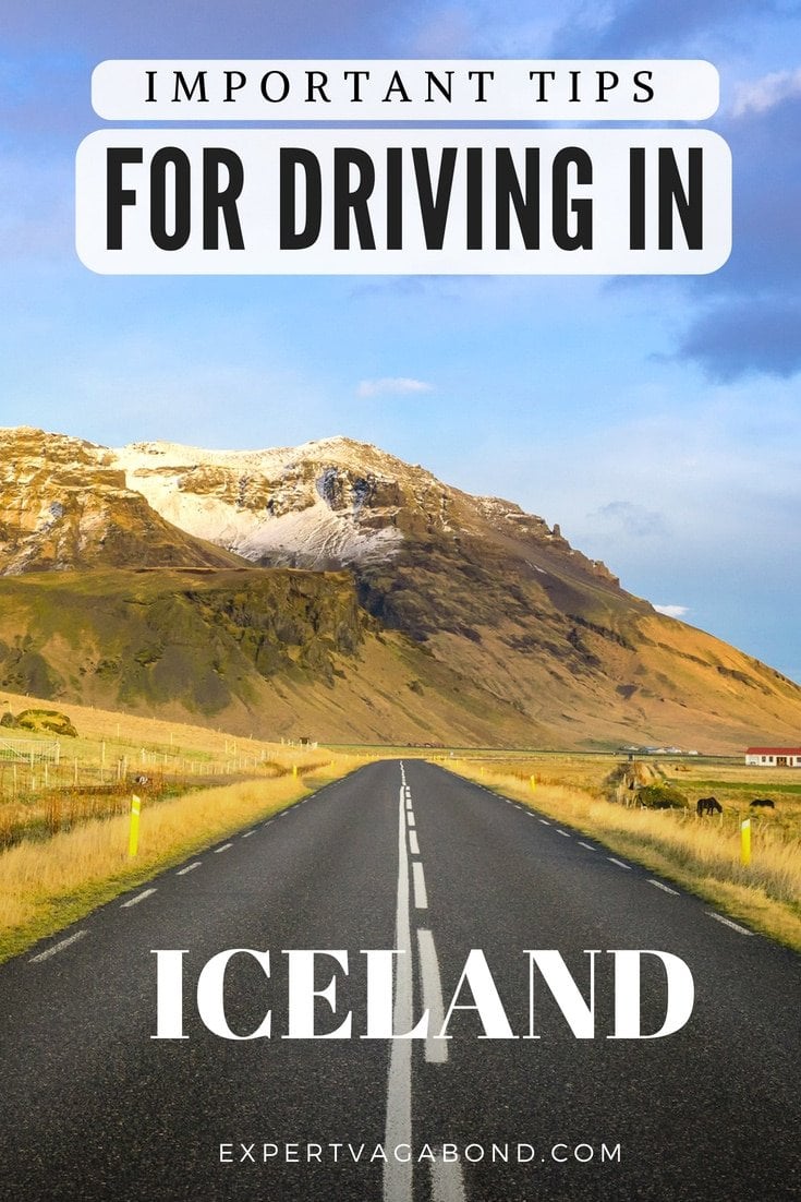 Important tips for driving in Iceland Important tips for driving in Iceland and renting a car. An essential road trip guide! More at ExpertVagabond.com
