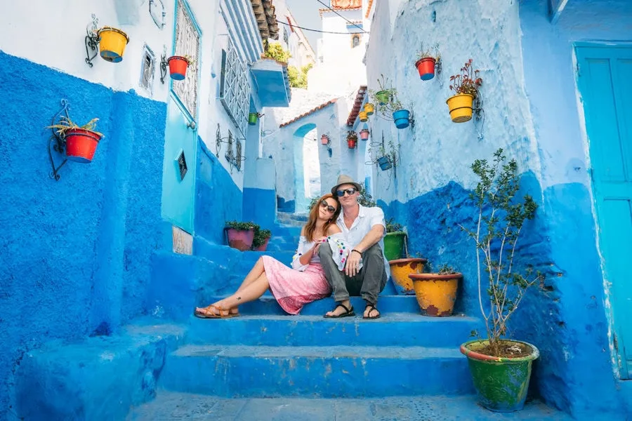 Matt & Anna in Morocco