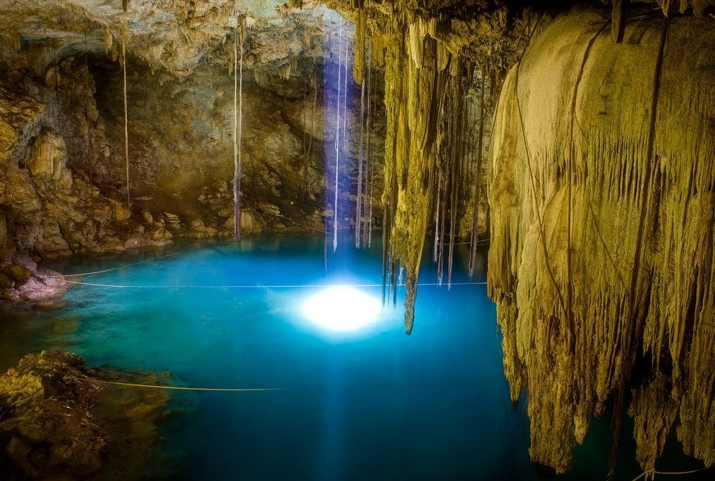 Dzitnup Cenote Outside Valladolid Yucatan Peninsula Cenotes