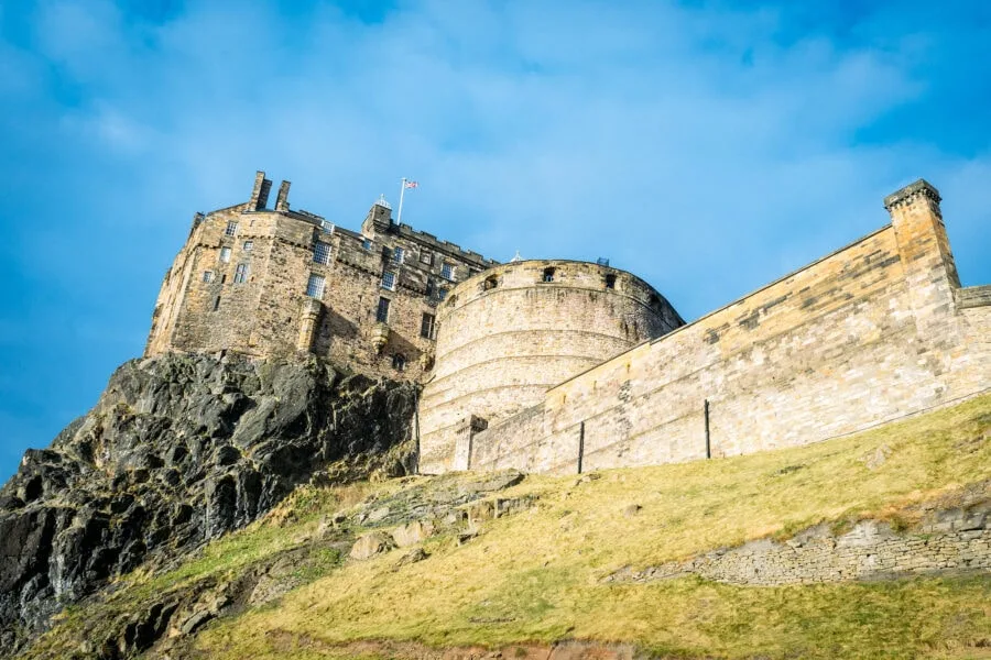 Edinburgh Castle in Scotland