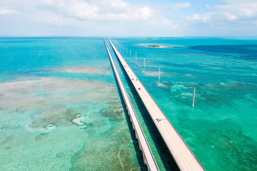 Seven Mile Bridge in the Florida Keys