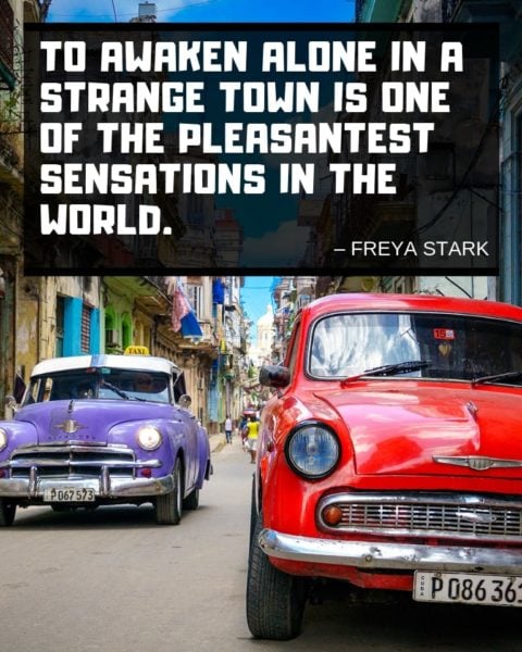 Freya Stark Quote for Instagram