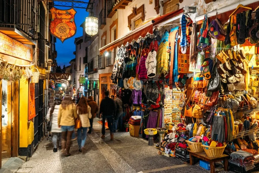 Albayzin Streets at Night