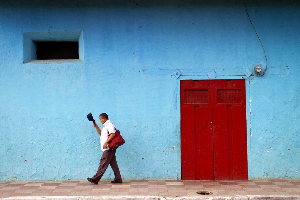 Granada Nicaragua Colorful Buildings