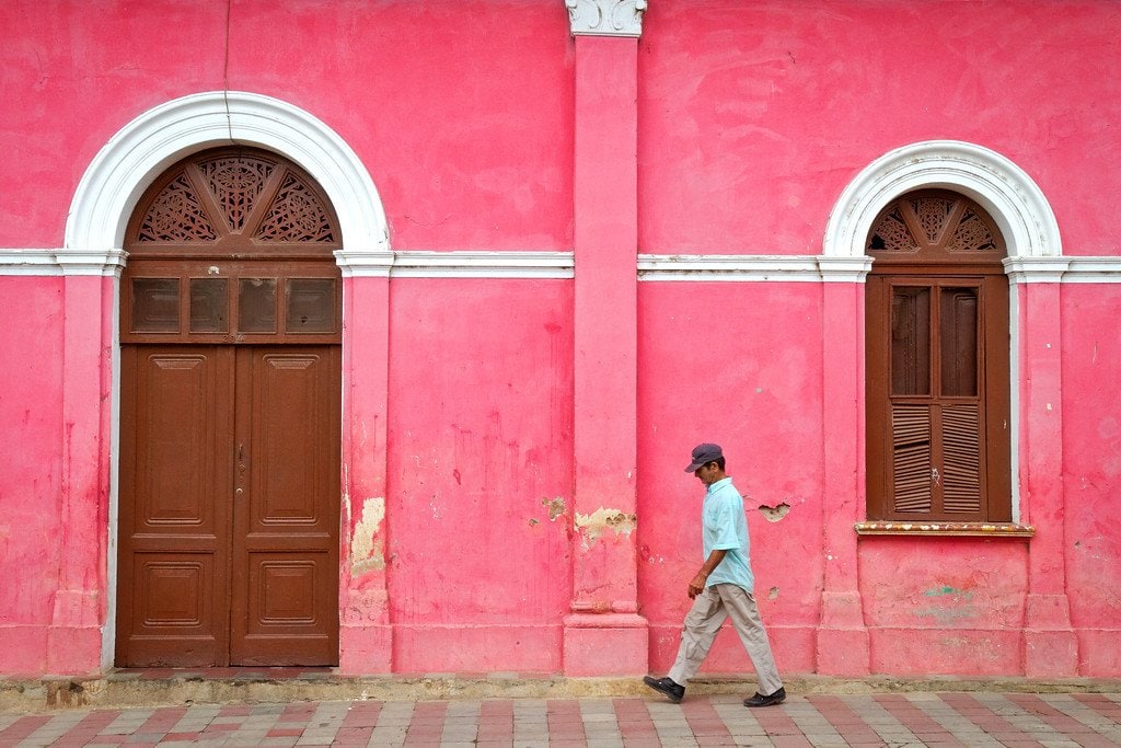 Granada Nicaragua Colorful Buildings