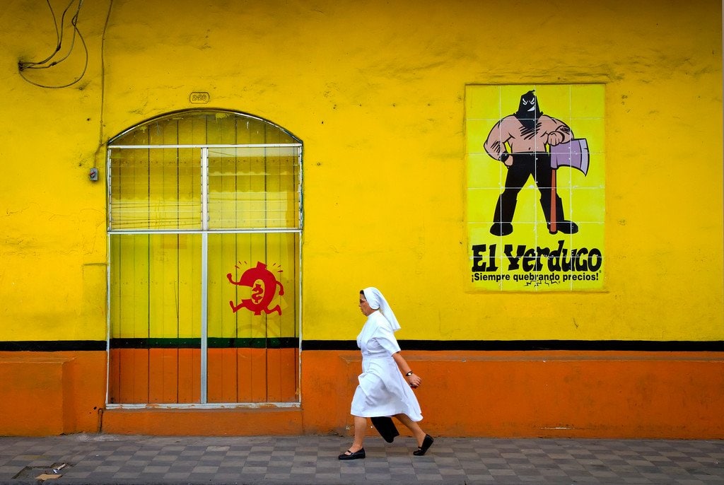 Granada Nicaragua Colorful Buildings