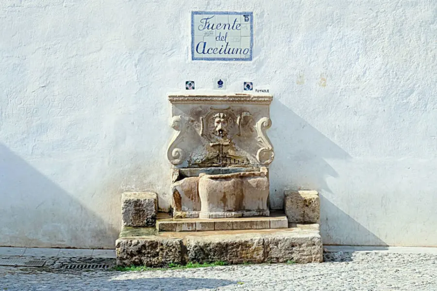 Water Fountain in Granada Spain