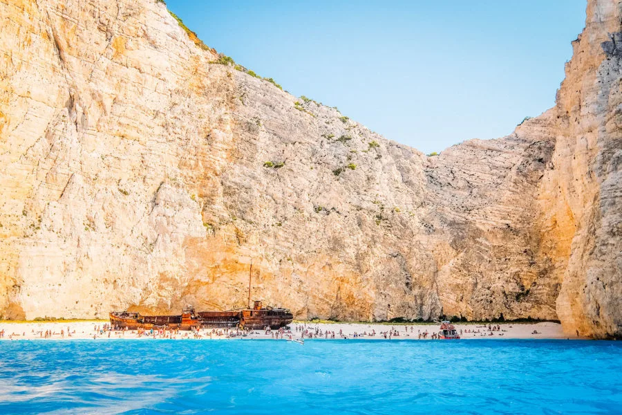 Shipwreck Beach Crowd